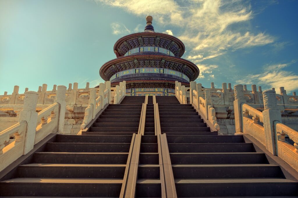 中国のお寺